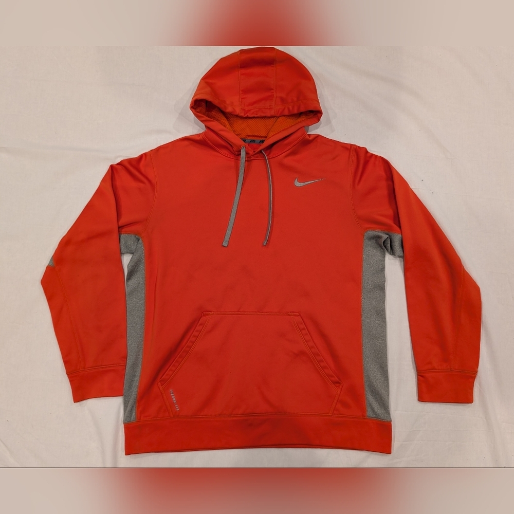 Nike Orange Therma-Fit Hoodie (L)